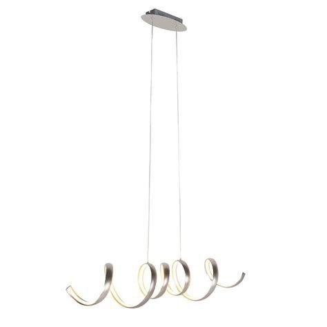 Moderne hanglamp staal dimbaar incl. LED - Twizle HL, Huis en Inrichting, Ophalen, Gebruikt, Overige fittingen, Metaal