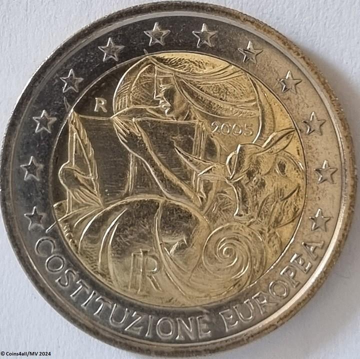 Italië bijzondere 2 euromunten UNC 2004 - 2026, Postzegels en Munten, Ophalen of Verzenden, Italië, 2 euro, Losse munt