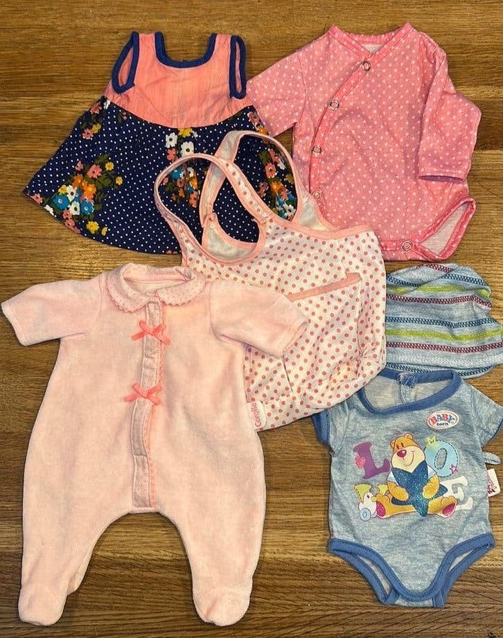 Baby Born poppenkleding set, Kinderen en Baby's, Ophalen of Verzenden, Gebruikt, Babypop