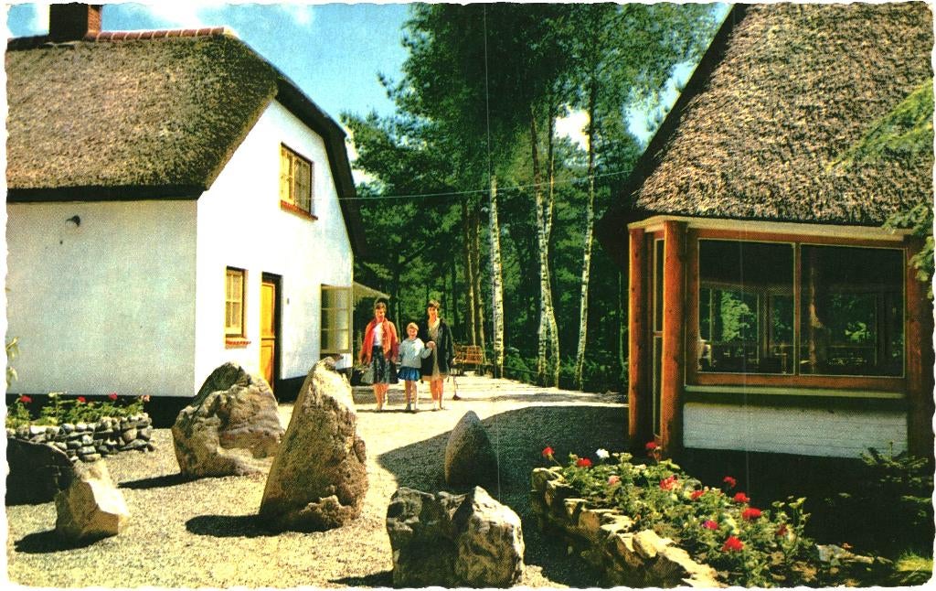914354 Lunteren Pannekoekhuis Gld 1966 Gelopen met postzegel
