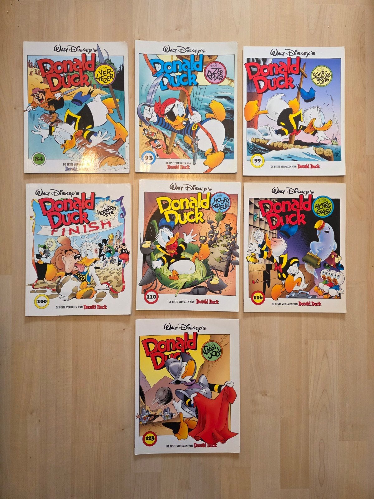 Donald Duck albums - De beste verhalen van …., Meerdere stripboeken, Ophalen of Verzenden, Zo goed als nieuw