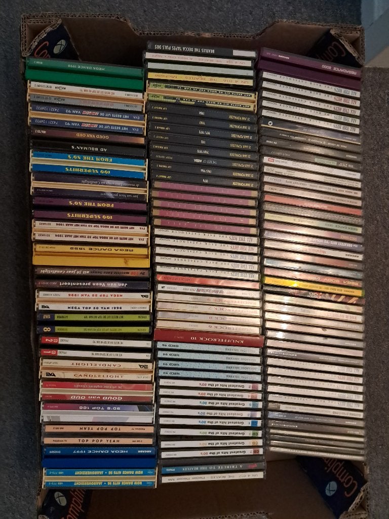Grote collectie diverse CD's ( Bieden in 1 koop ), Ophalen, Gebruikt, Pop