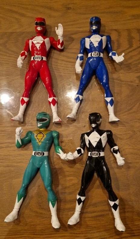 Power ranger figuren, Ophalen of Verzenden, Zo goed als nieuw