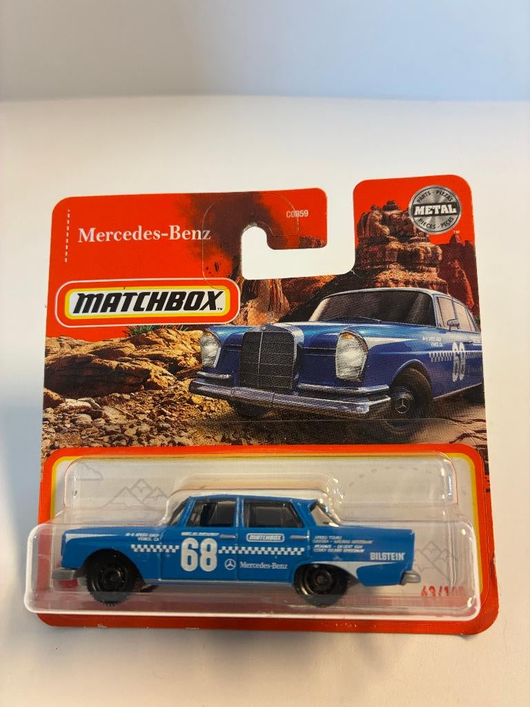 89510: Mercedes-Benz 220 SE - 1962 - Matchbox, Nieuw, Ophalen of Verzenden, Gondel 1, 1186MJ Amstelveen, Service.nl@mattel.com