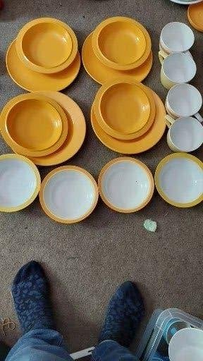 mepal servies, Ophalen of Verzenden, Gebruikt