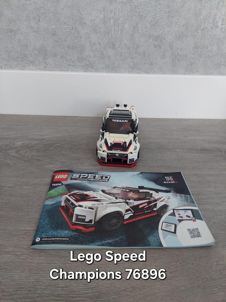 Lego Speed Champions 76896 en 75890, Lego, Zo goed als nieuw, Complete set, Meerdere sets