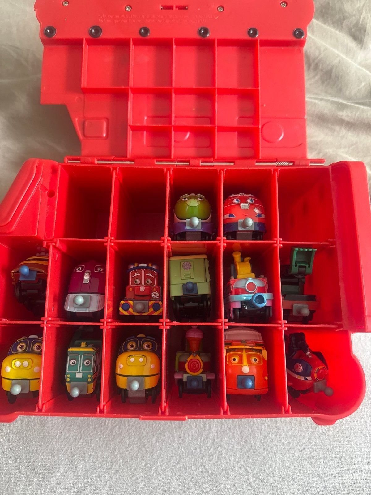 Chuggington Treinen Collectie met Opbergkoffer, Ophalen, Gebruikt