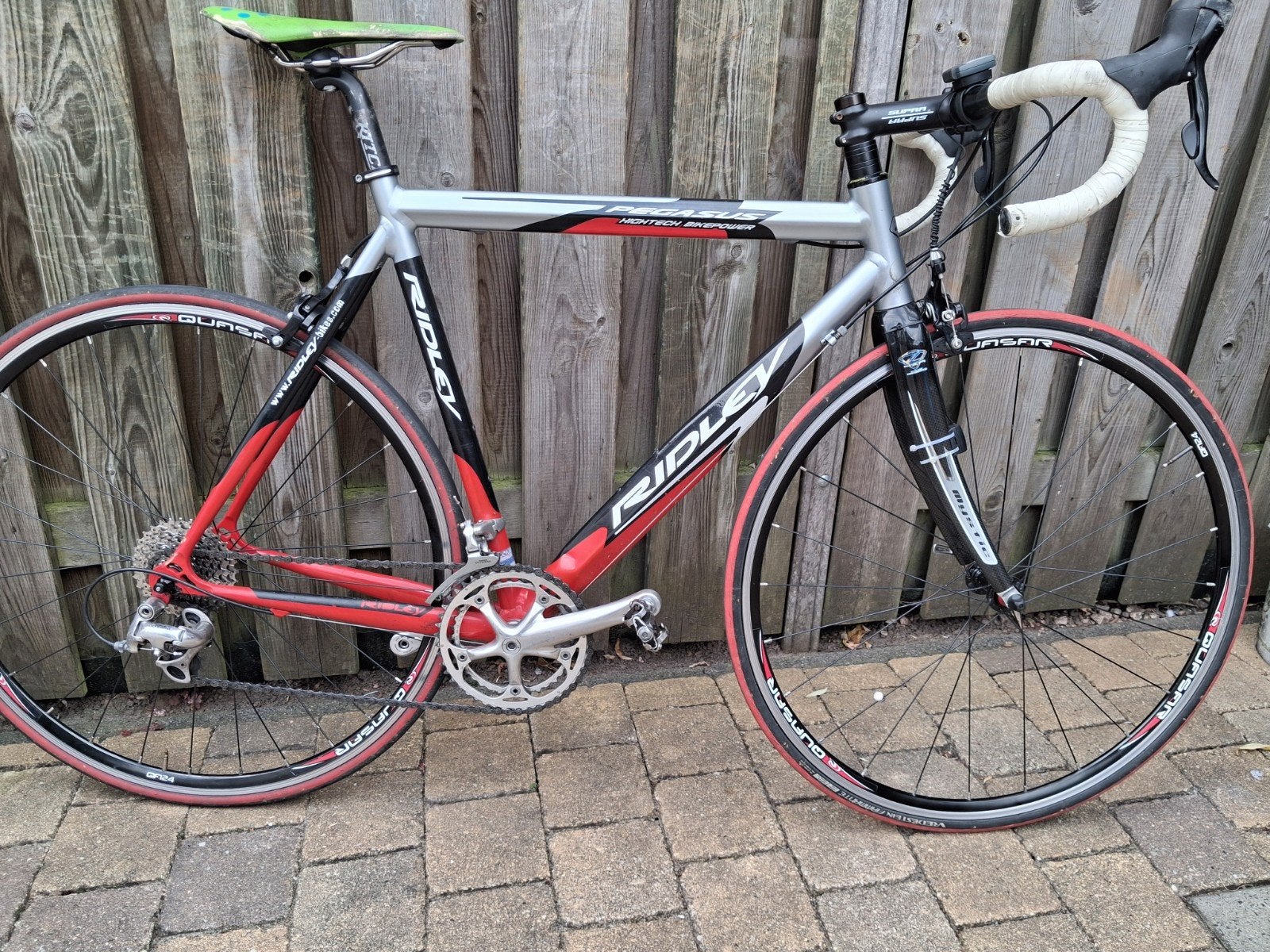 Racefiets Ridley, 28 inch, Gebruikt, Velgrem, Aluminium