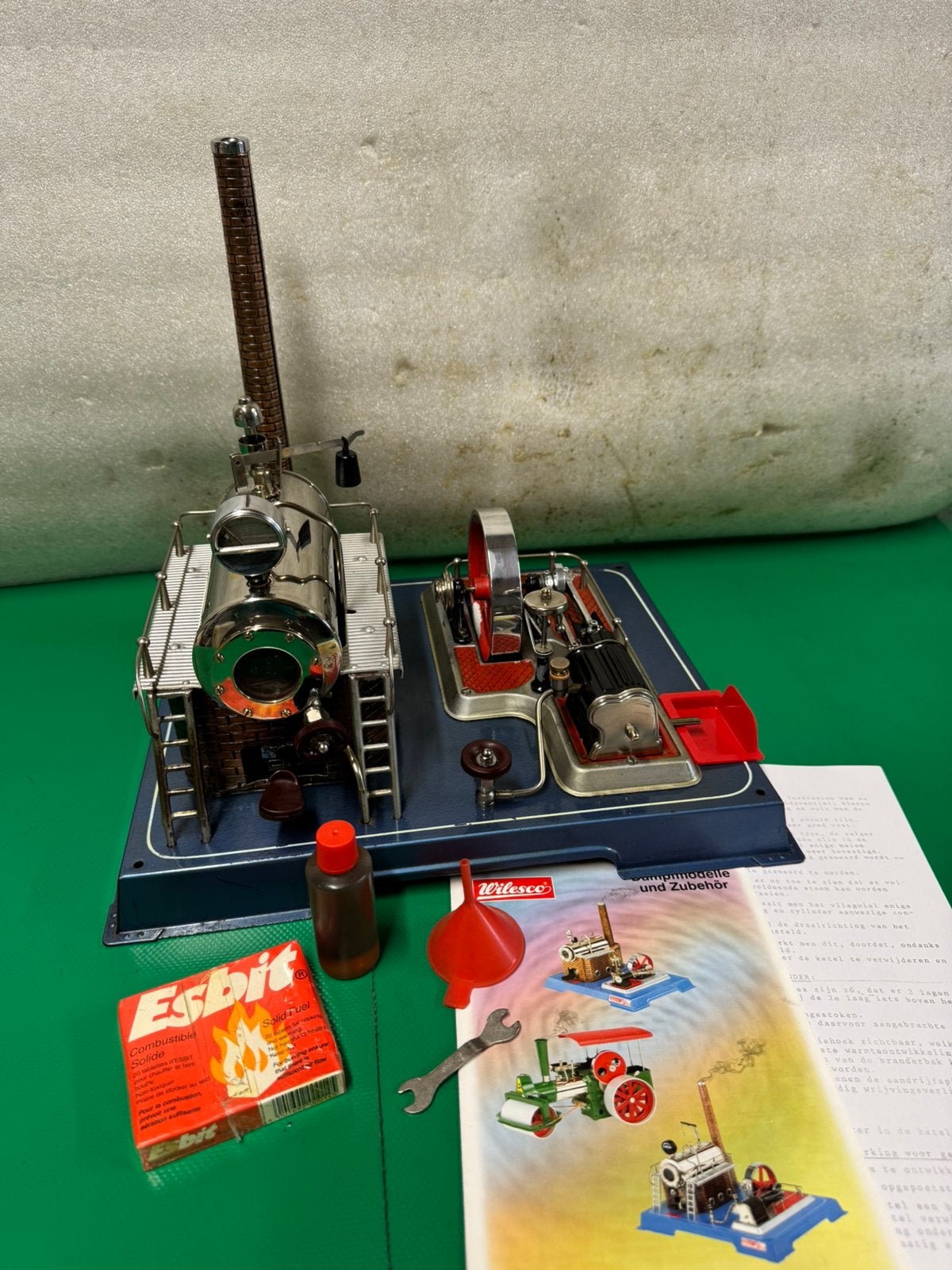 Stoommachine Wilesco D20, Hobby en Vrije tijd, Ophalen of Verzenden, Gebruikt, Groter dan 1:32