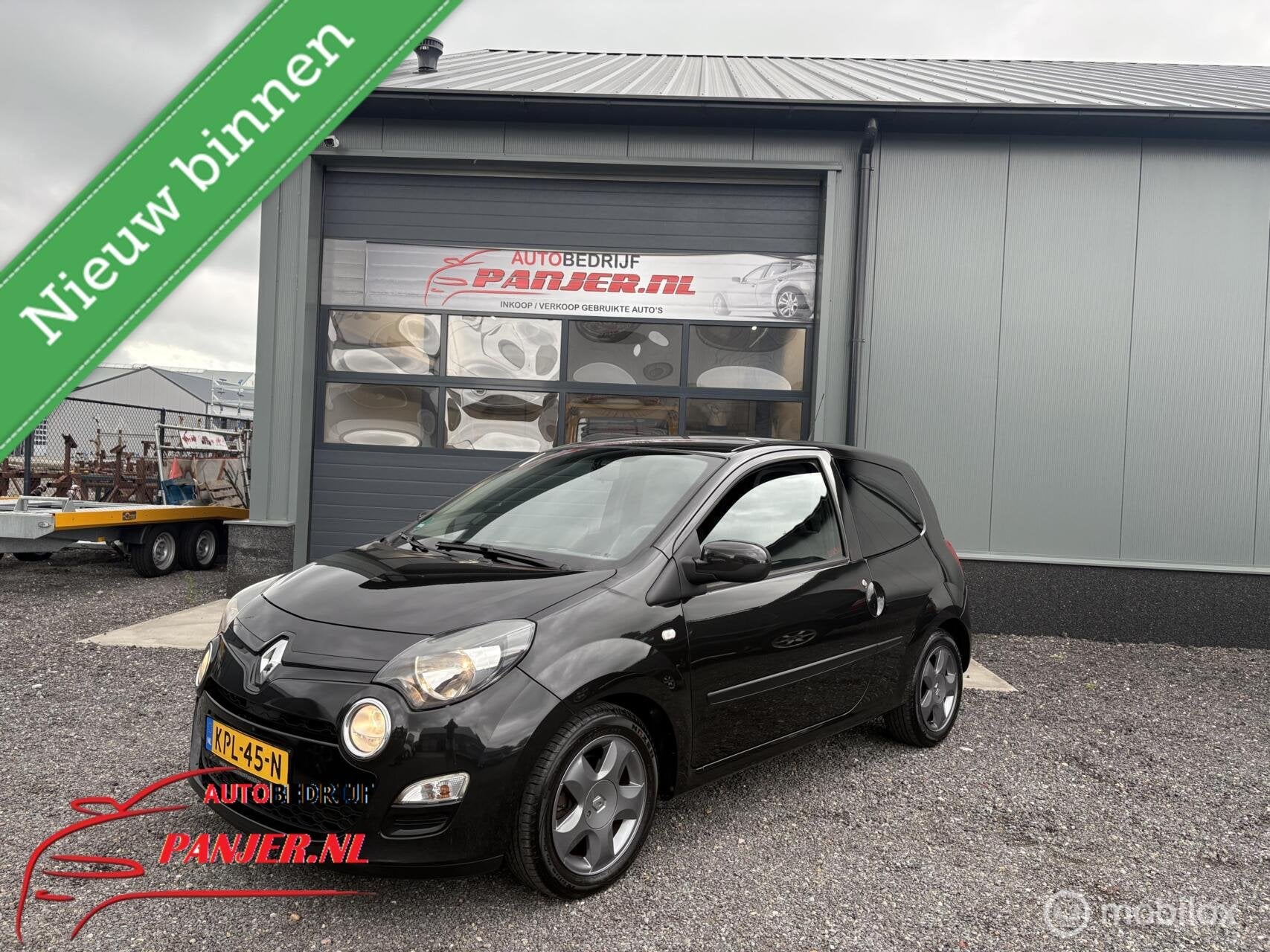 Renault Twingo 1.2 16V "AIRCO + CRUISE + LMV", Auto's, Voorwielaandrijving, 839 kg, Gebruikt, Zwart