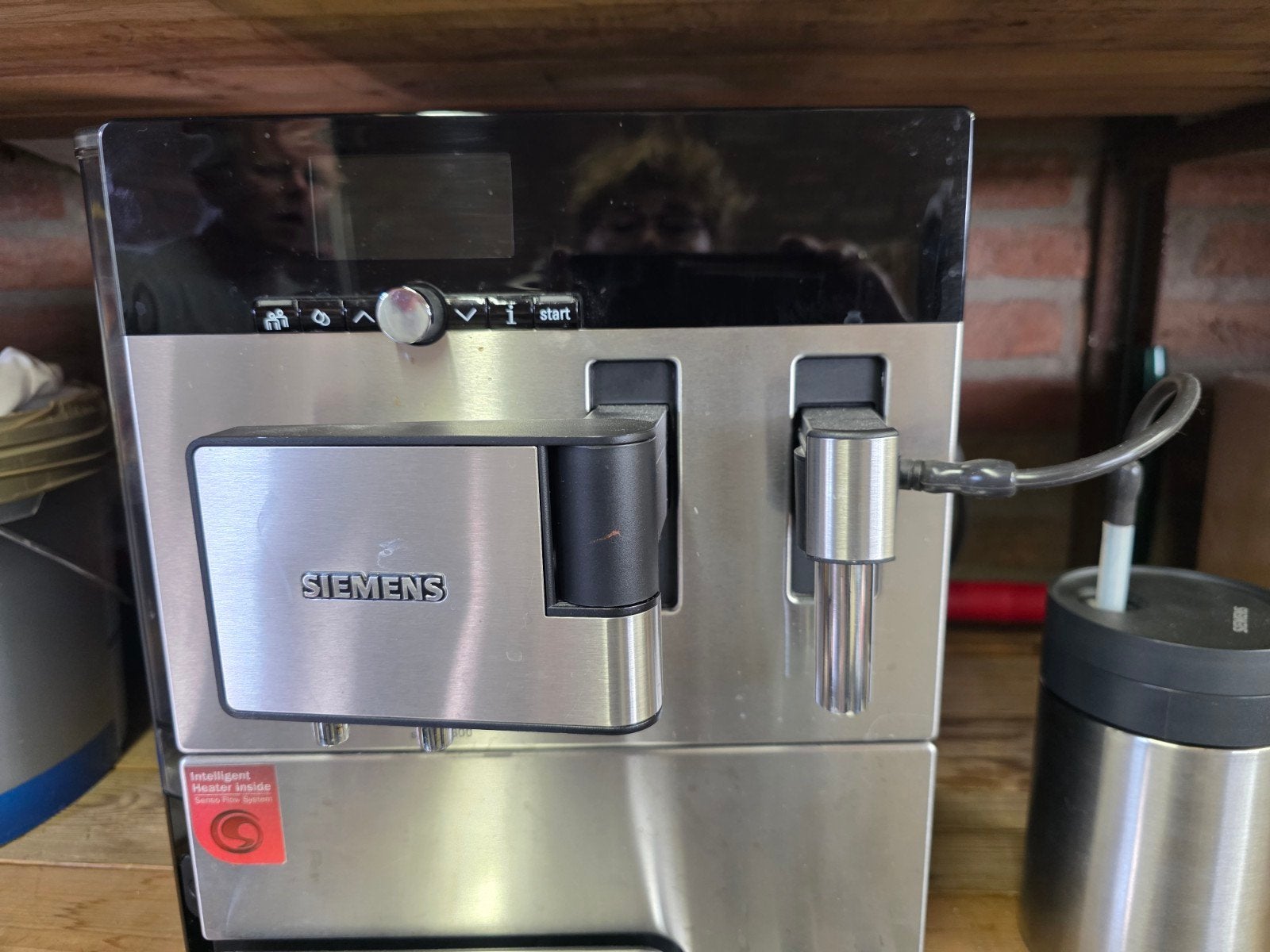 Siemens EQ.8 Volautomatische Bonen Koffiemachine, Gebruikt, Koffiemachine, Koffiebonen, Ophalen