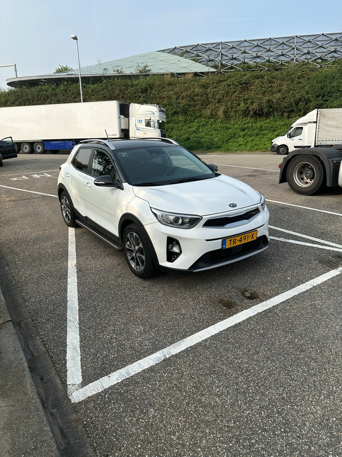 Kia Stonic 1.0 T-gdi 120pk 2018 Wit, Auto's, Voorwielaandrijving, Origineel Nederlands, Handgeschakeld, Particulier