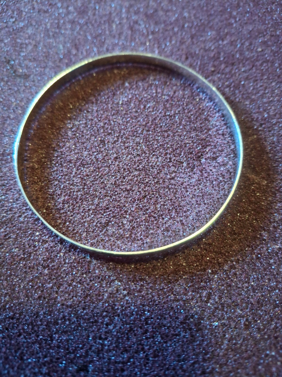 zilveren  armband  diameter 6.5 cm, Ophalen of Verzenden