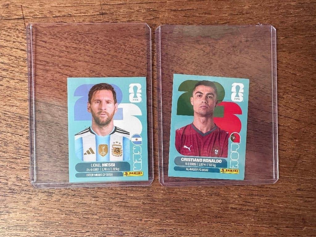 Messi & Ronaldo - WK Panini 2026 sticker (Mint), Verzenden, Nieuw, Overige typen