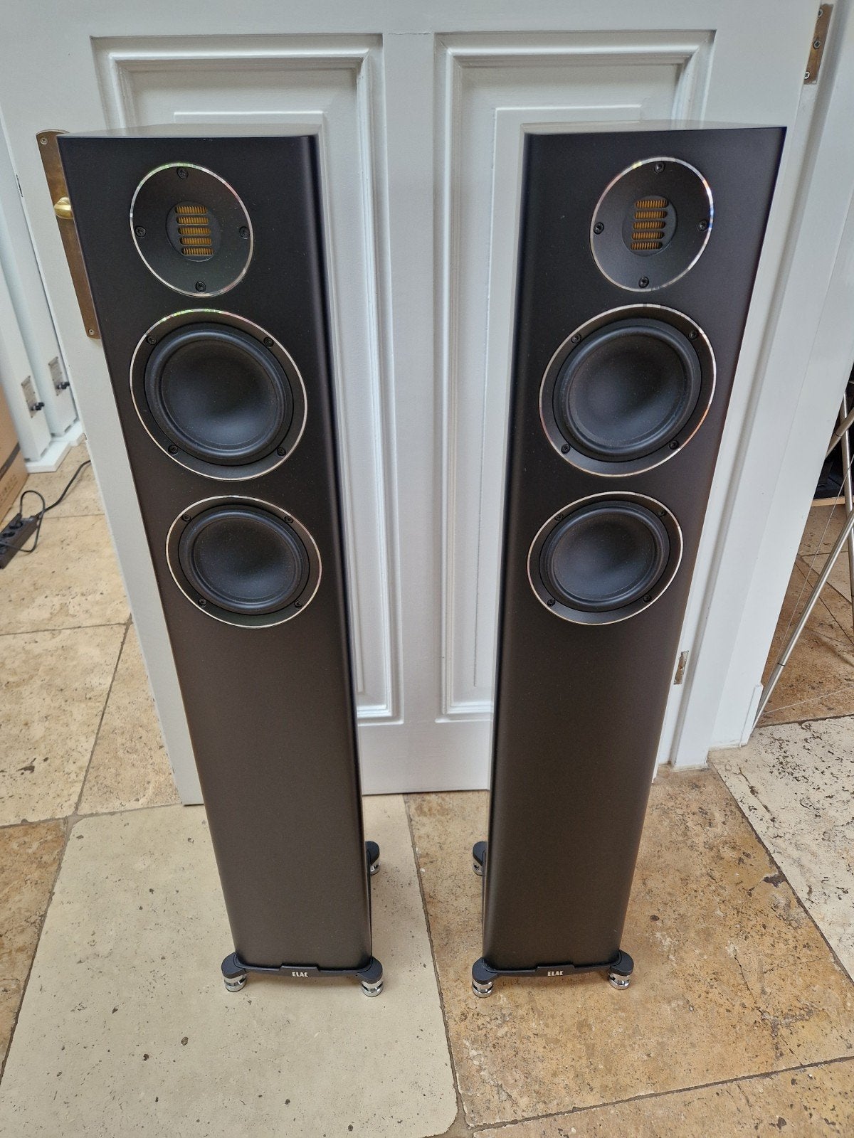 ELAC Carina FS247.4, Audio, Tv en Foto, Luidsprekers, Zo goed als nieuw, Vloerstaande luidspreker, 60 tot 120 watt, Overige merken