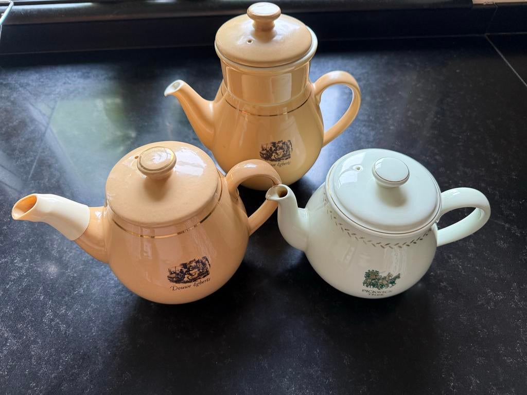 Douwe Egberts en Pickwick koffie- en theepotten, Ophalen of Verzenden