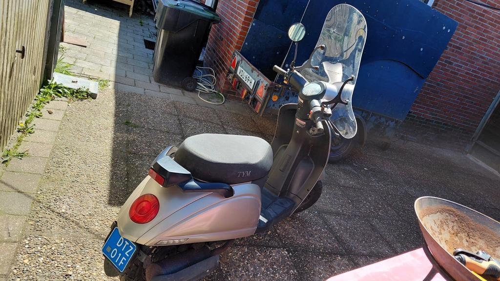 TYM Scooter - Goed onderhouden en betrouwbaar, Ophalen of Verzenden, Gebruikt, Benzine, Overige merken