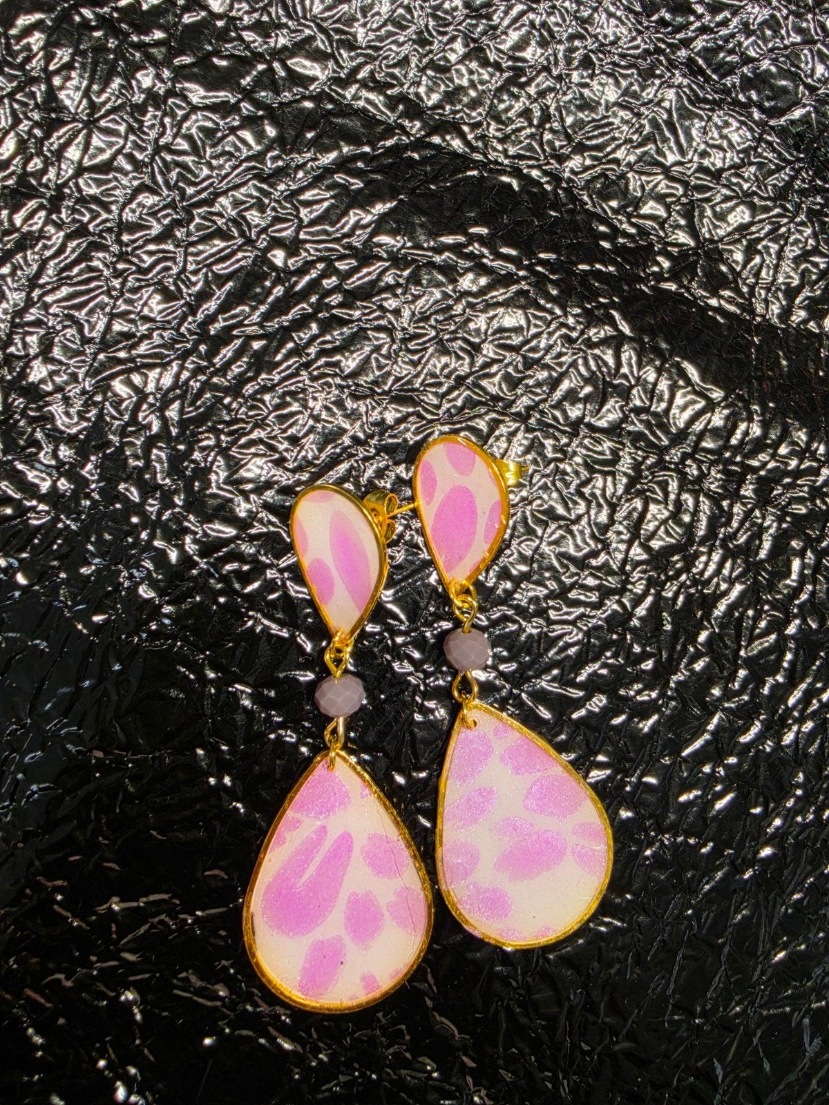 Unieke handgemaakte oorbellen, Sieraden, Tassen en Uiterlijk, Oorbellen, Overige materialen, Hangers, Overige kleuren, Nieuw