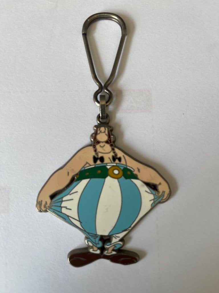 Obelix sleutelhanger, Verzenden, Gebruikt, Knuffel of Figuurtje