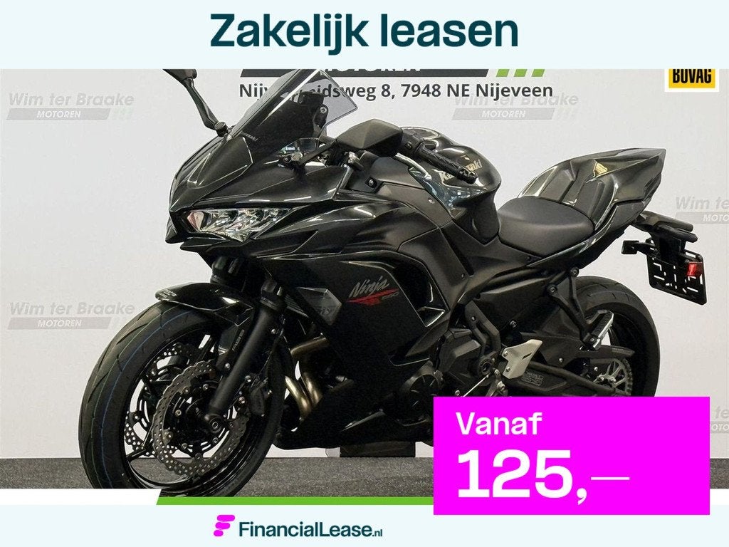 Kawasaki Ninja 650 ABS - 2026, Motoren, Motoren | Kawasaki, 649 cc, Bedrijf, Sport, Meer dan 35 kW