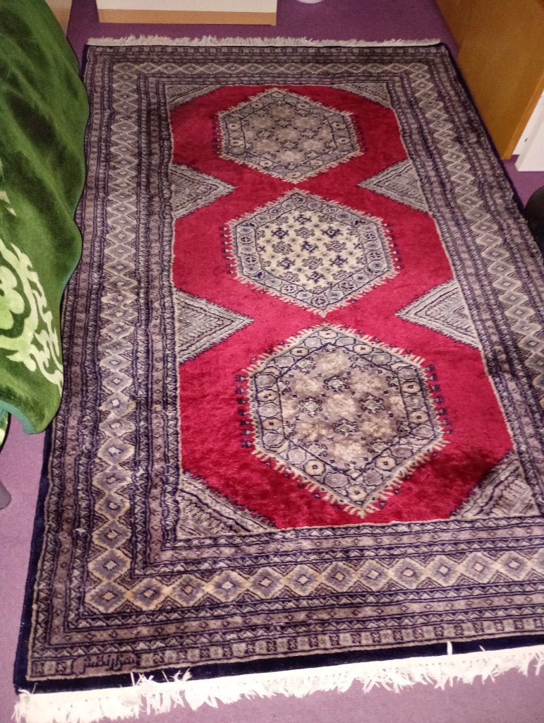 Perzische tapijt, Ophalen, Gebruikt, 100 tot 150 cm, Rechthoekig