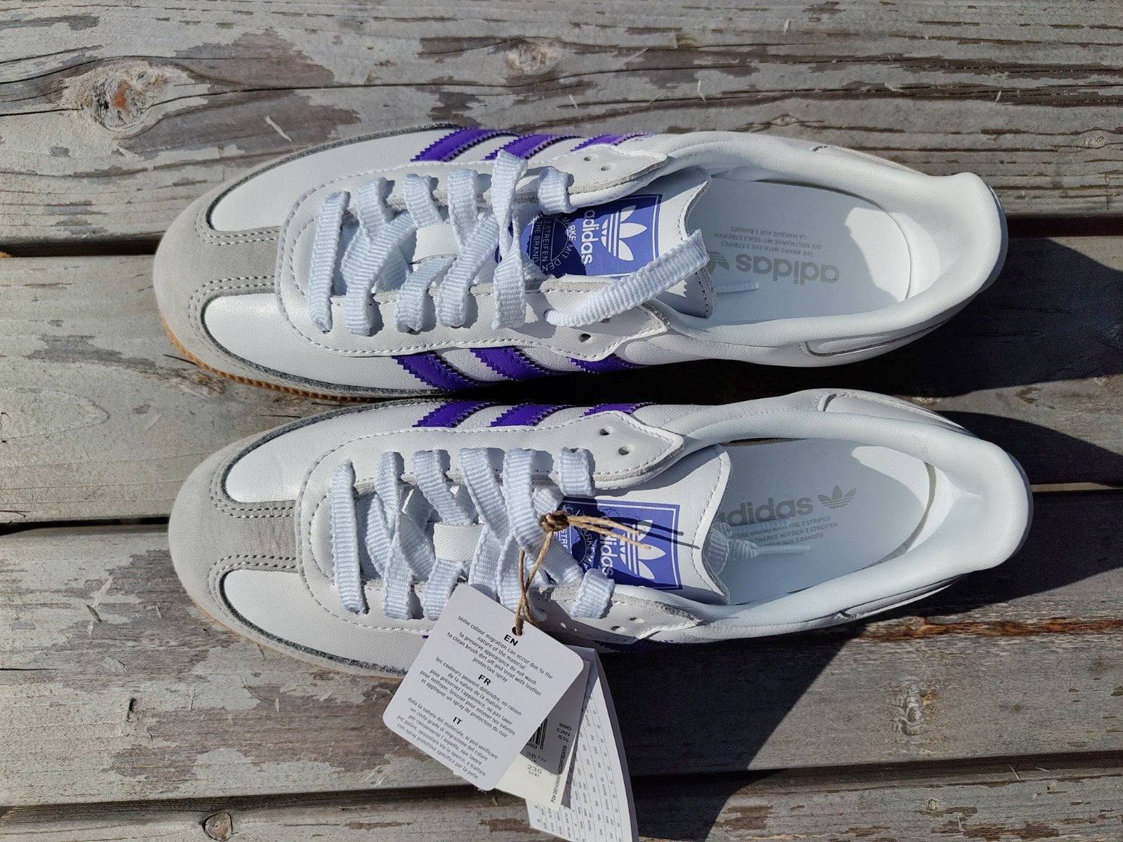 Adidas Samba OG W Sneakers NIEUW  - maat 38 - 39, Kleding | Dames, Adidas, Wit, Nieuw, Ophalen of Verzenden