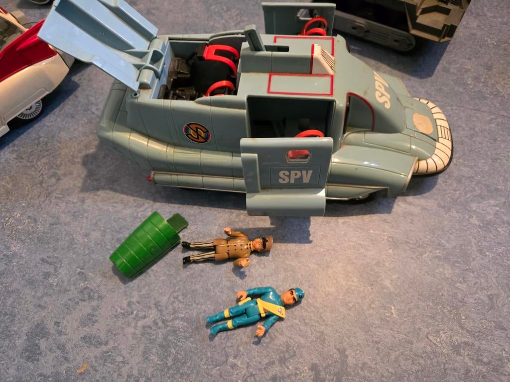 Ghostbusters ,thunderbirds  jaren 70/80 auto's, Ophalen, Gebruikt
