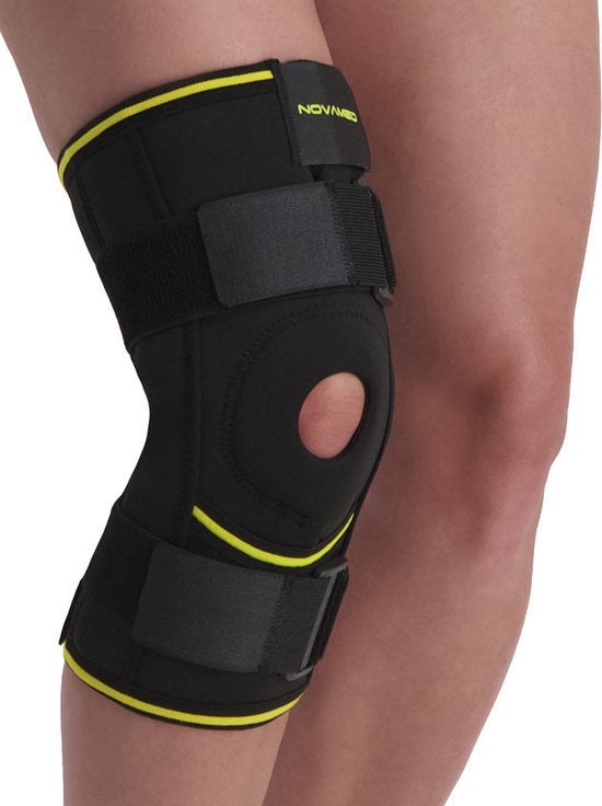 Novamed Kniebrace Scharnier Verstelbare Kniebanden XL, Diversen, Braces, Ophalen of Verzenden, Nieuw