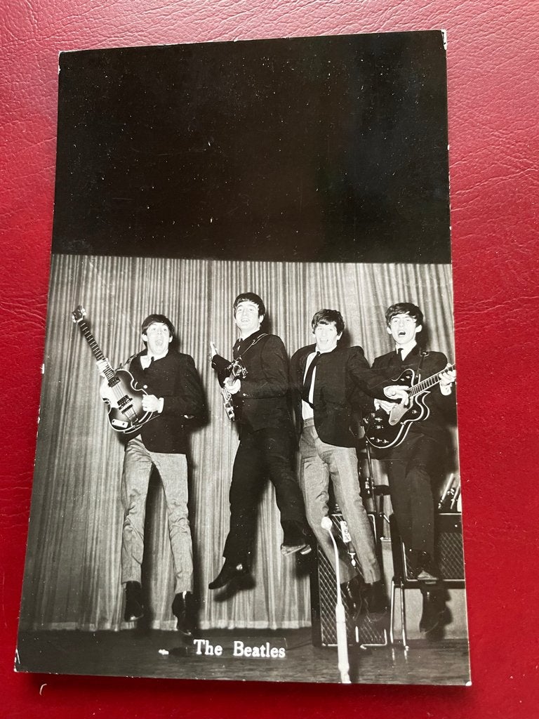 ansichtkaart / kaart van The Beatles 5 ., Verzenden, 1960 tot 1980, Sterren en Beroemdheden