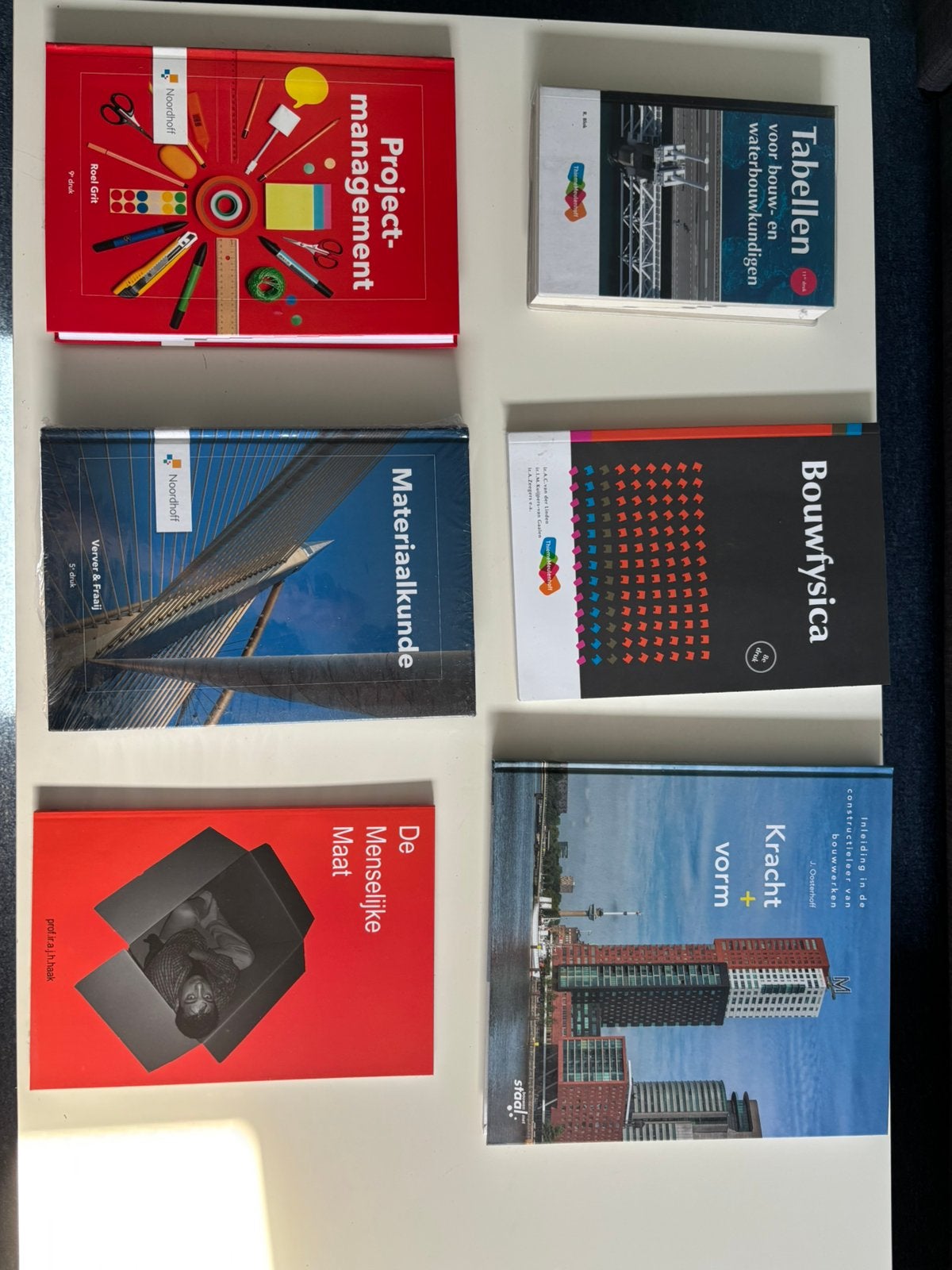 Eerste jaar HBO bouwkunde boeken, Boeken, Ophalen, Beta, Zo goed als nieuw, HBO