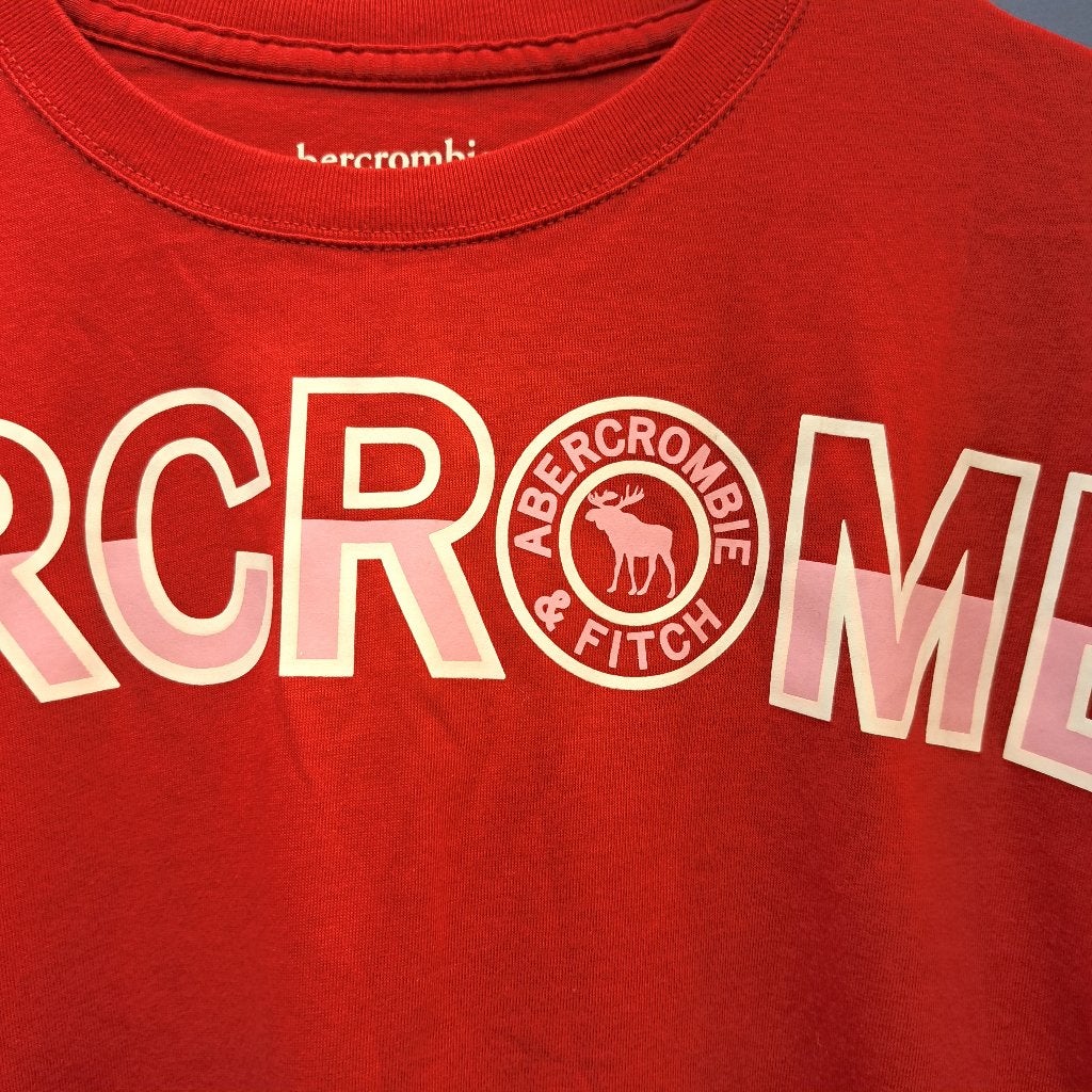 Abercrombie & Fitch kids rode longsleeve 146-152 nr 44364, Abercrombie & Fitch, ., Jongen of Meisje, Abercrombie & Fitch