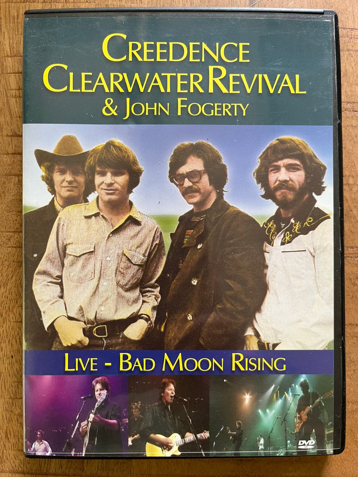Creedence Clearwater Revival & John Fogerty Live - Bad Moon, Alle leeftijden, Ophalen of Verzenden, Concert, Inclusief doosje