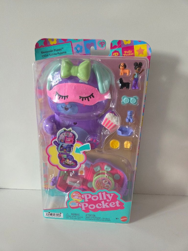 Nieuwe Polly Pocket Sleepover Puppy Speelset, Ophalen of Verzenden, Nieuw