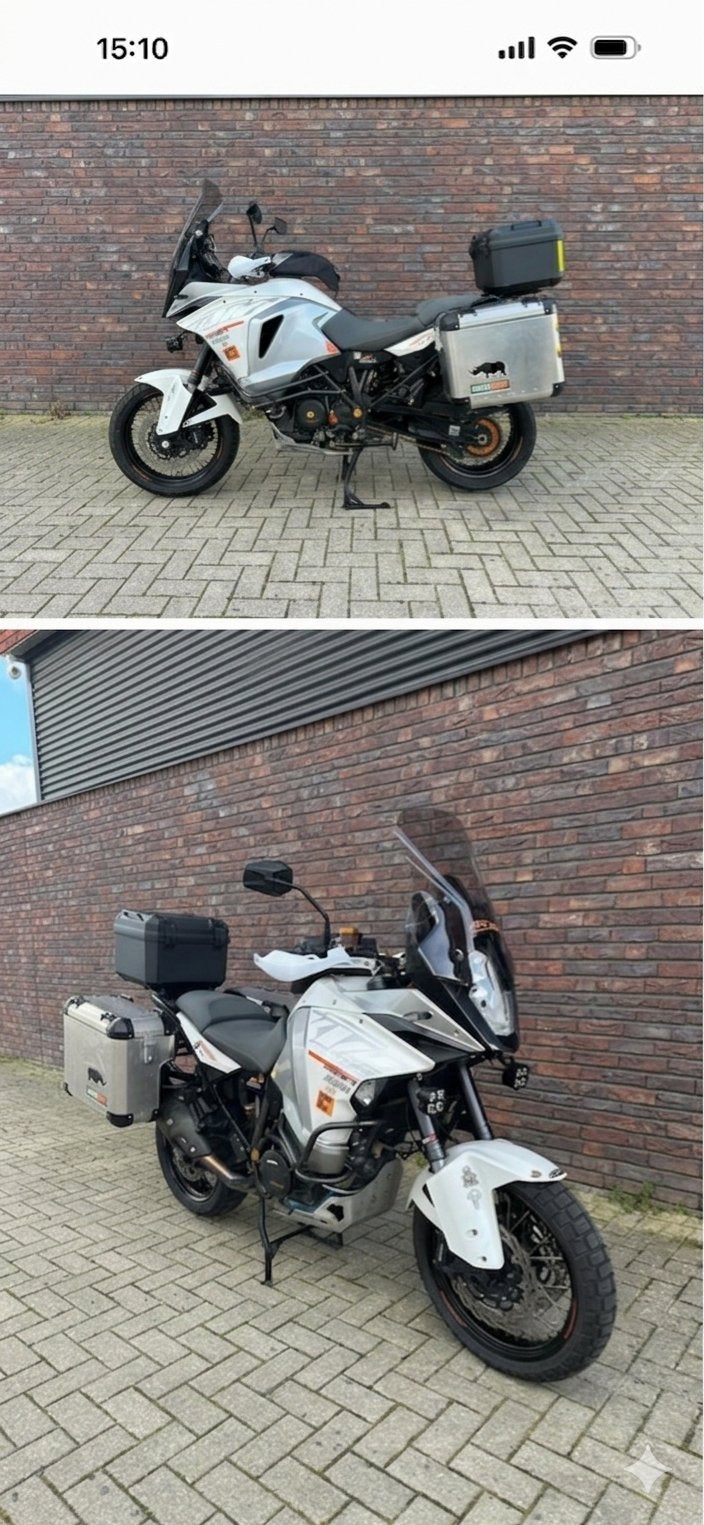 Te koop nette KTM 1290 Super Adventure met veel extra’s, Motoren, Motoren | KTM, 2 cilinders, Handvatverwarming, Motorrijbewijs A