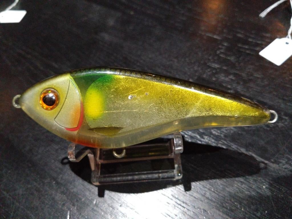 Westin Swim 10cm Suspending 32g Olive Oil Kunstaas, Watersport en Boten, Hengelsport | Roofvissen, Ophalen of Verzenden