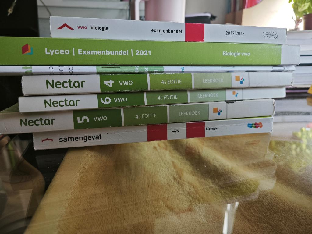 Biologie vwo 4/5/6 boeken, samenvatting en examenbundels, VWO, Biologie, Diverse auteurs, Ophalen