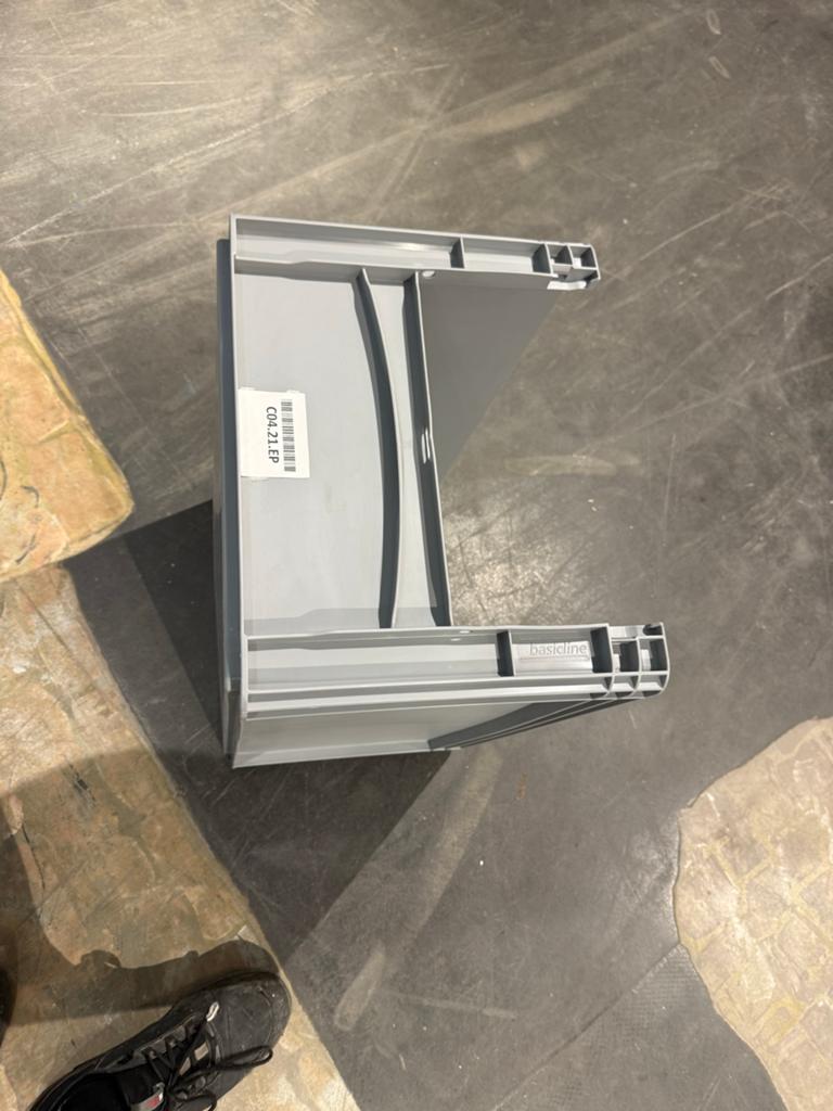 Basicline magazijnbakken - Diverse maten beschikbaar, 40 tot 60 cm, 50 tot 75 cm, Ophalen of Verzenden, Zo goed als nieuw