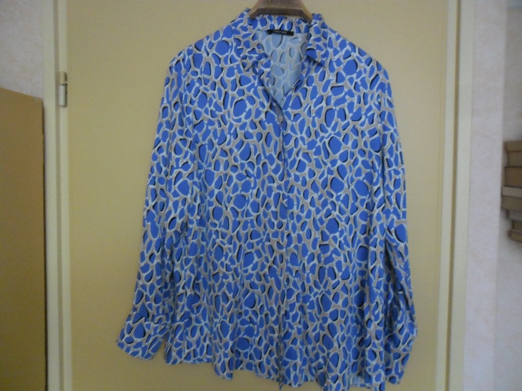 Nieuwe taifun dames blouse Maat 42, Blauw, Maat 42/44 (L), Nieuw, Ophalen of Verzenden