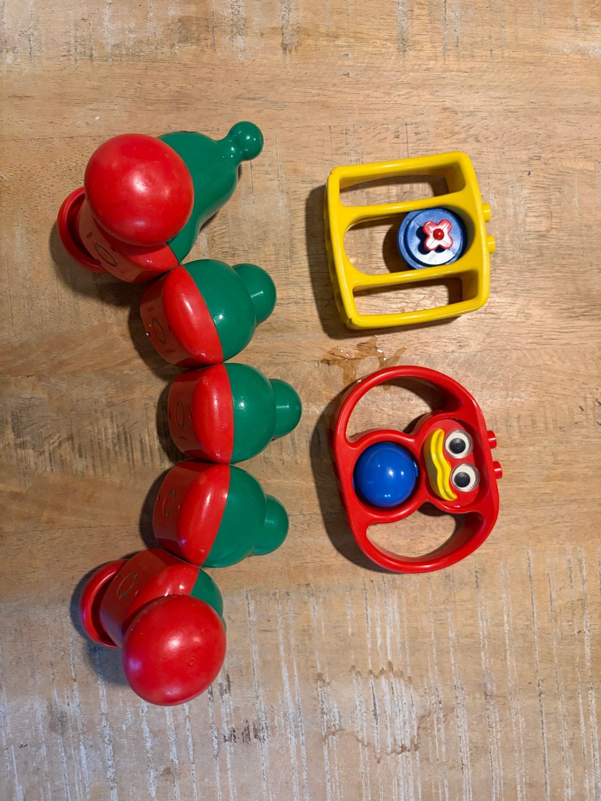 Lego Primo 3 stuks: Rups en rammelaars, Ophalen of Verzenden, Gebruikt, Overige merken