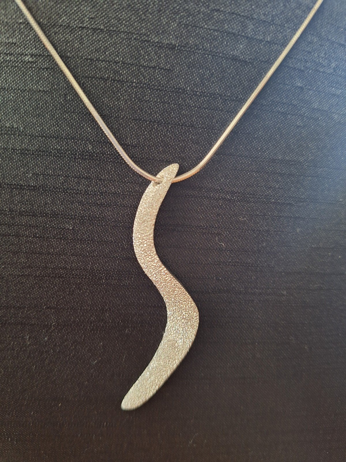 Pianegonda, Italiaans collier, 925 zilver gerhodineerd, Ophalen of Verzenden, Nieuw, Zilver, Zilver