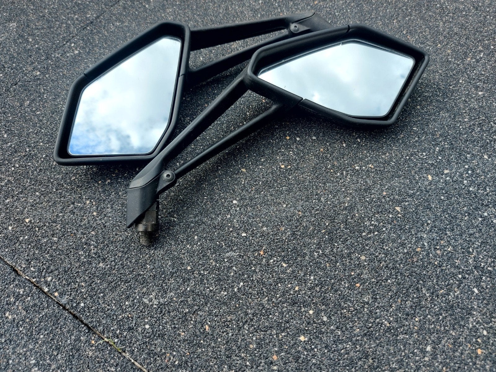 Originele Yamaha FZ1 spiegels - Set van 2, Motoren, Ophalen, Gebruikt