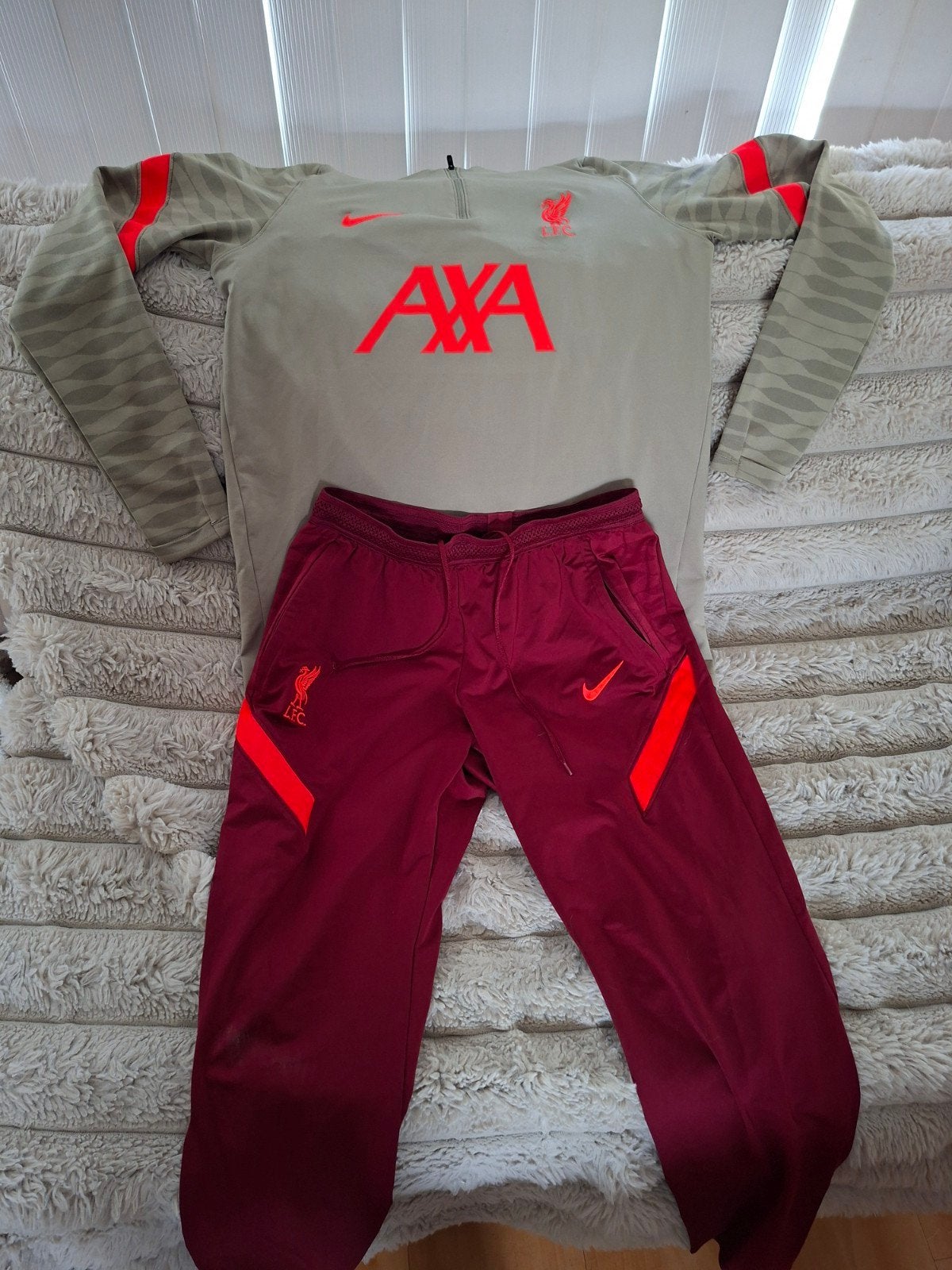 Nike Liverpool FC Trainingspak - Maat L, Maat 52/54 (L), Meerkleurig, Nike, Ophalen of Verzenden