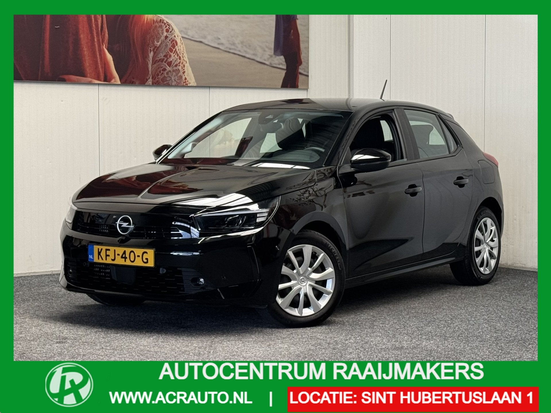 Opel Corsa 1.2 TURBO EDITION 15 STUKS OP VOORRAAD ! NAVIGATI, Auto's, Voorwielaandrijving, Stof, Gebruikt, Zwart