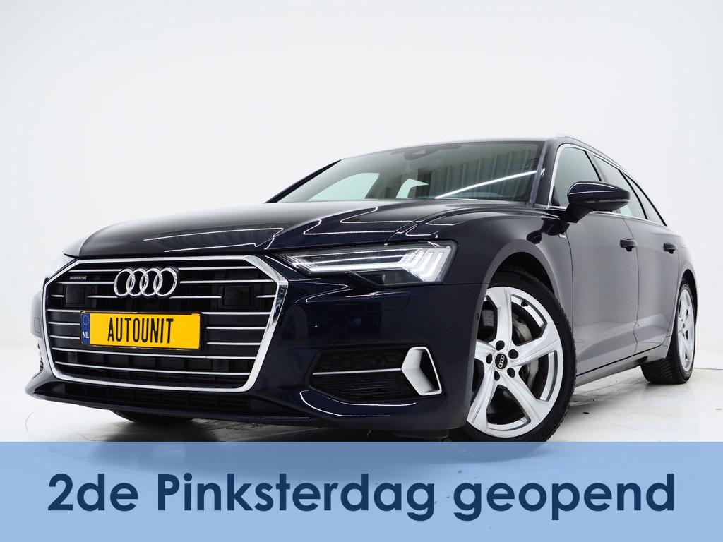 Audi A6 Avant 50 TFSI e quattro S-Line Edition | Leder | Ada, Automaat, 77 km/l, Gebruikt, Zwart