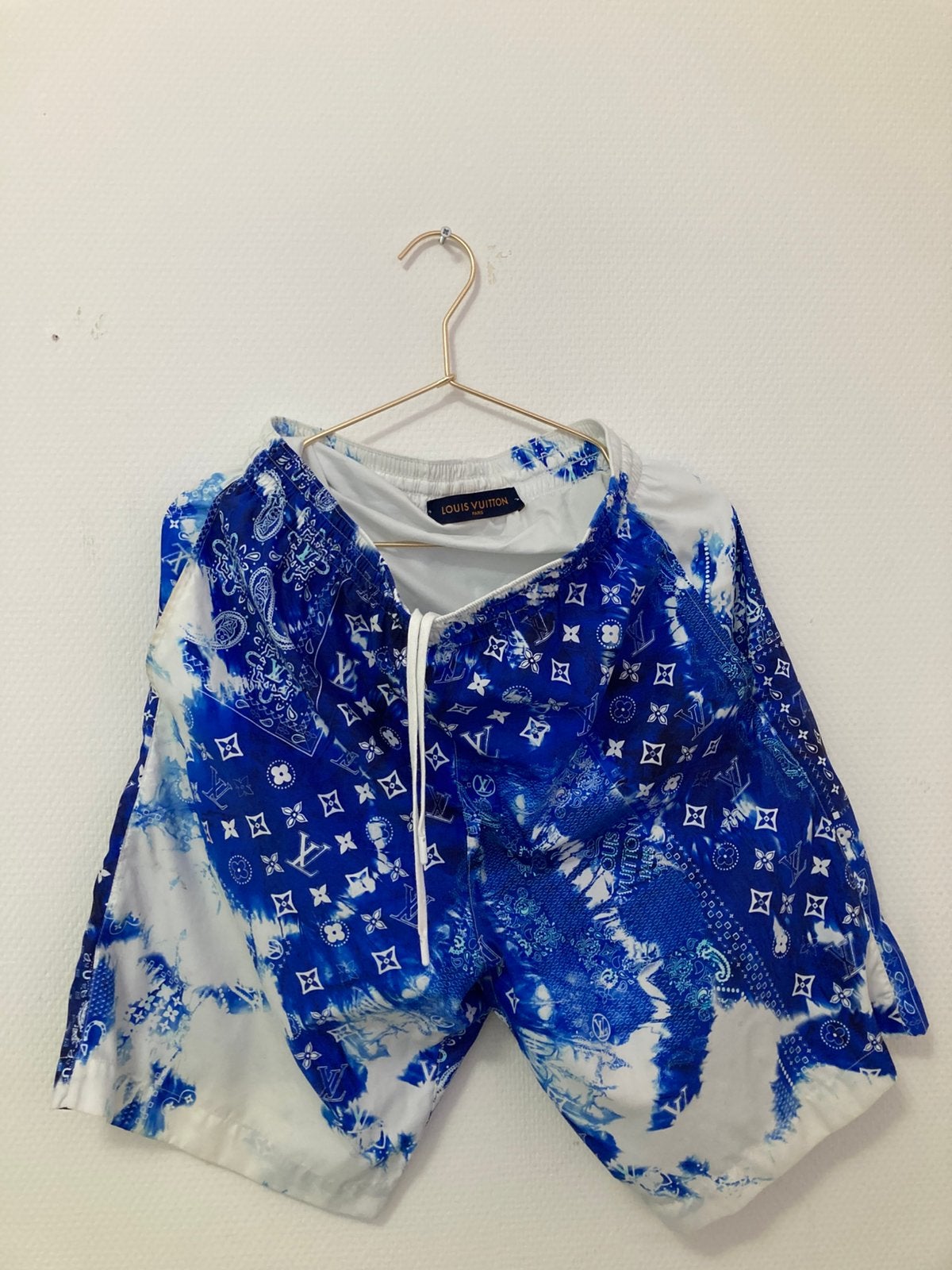 Louis Vuitton Monogram shorts, Kleding | Heren, Ophalen of Verzenden, Maat 48/50 (M), Blauw, Zwemshort