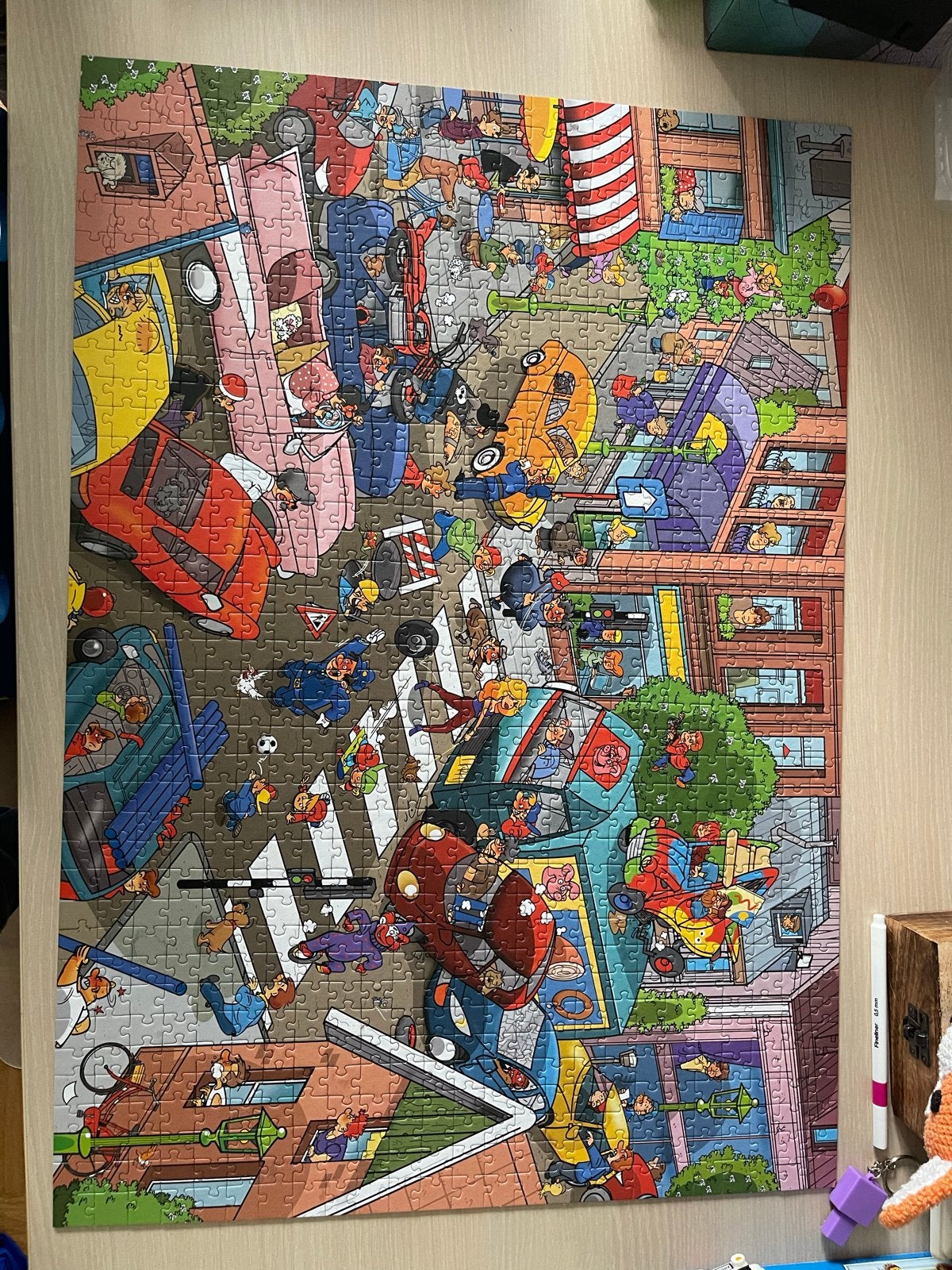 Goliath That's Life Puzzel 1000 stukjes, Ophalen of Verzenden, 500 t/m 1500 stukjes, Gebruikt, Legpuzzel