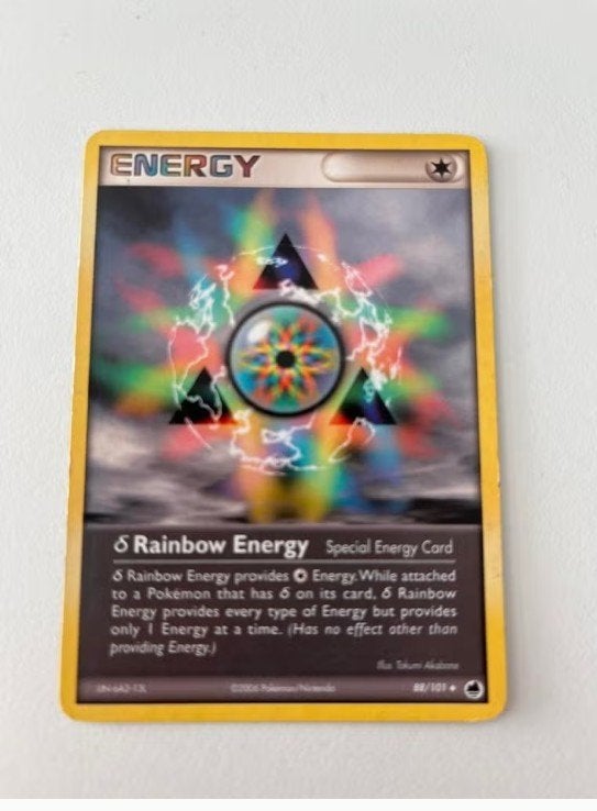 Pokémon Rainbow Energy Kaart 88/101 (2006), Ophalen of Verzenden, Zo goed als nieuw