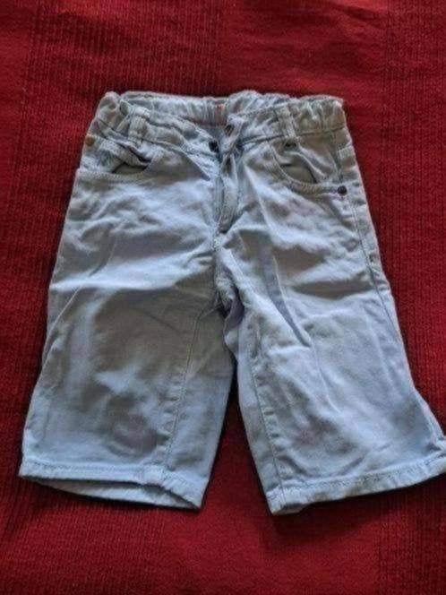 Korte spijkerbroek merk mitch maat 116, Broek, Ophalen of Verzenden, Zo goed als nieuw, Jongen