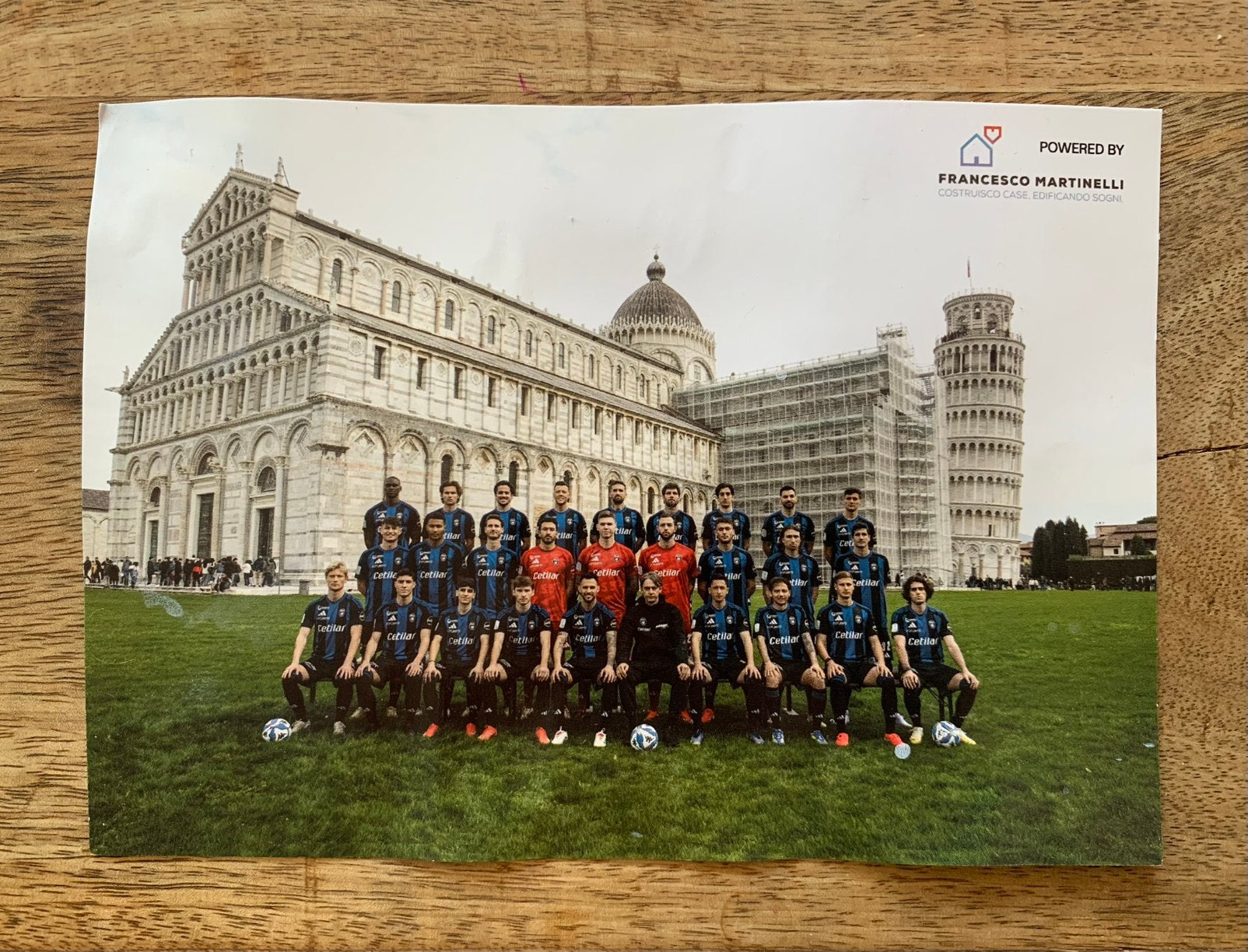 Pisa: Team Kaart, Ophalen of Verzenden