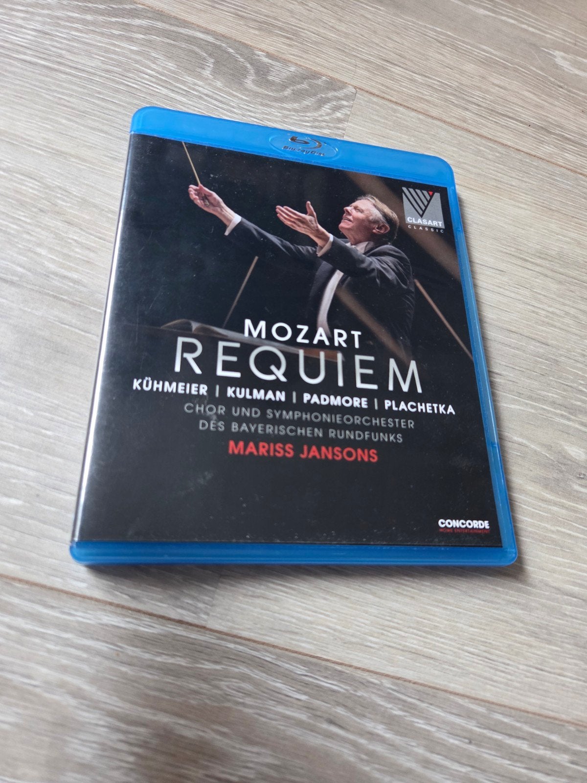 Mozart / Requiem Blu-ray, Ophalen of Verzenden, Zo goed als nieuw, Actie